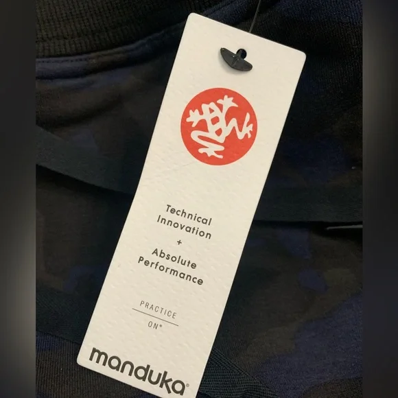 NEW MANDUKA MENS RECHARGE JOGGER CAMO BLACK SIZE:L
